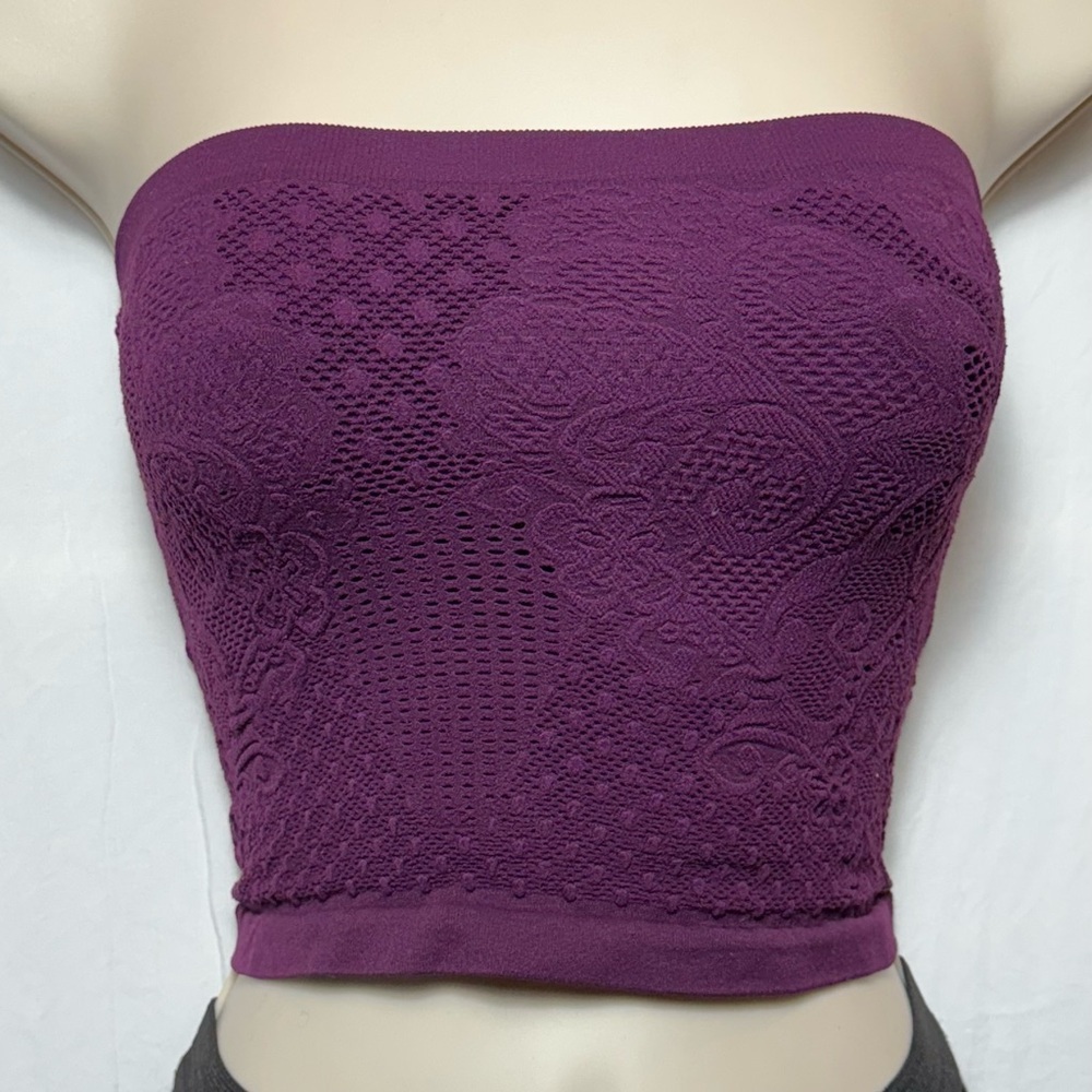 FREE PEOPLE Lace Crop Top